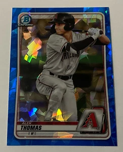 2020 Bowman Chrome Blue Sapphire Refractor Alek Thomas Prospect SP 🔥 - Bild 1 von 2