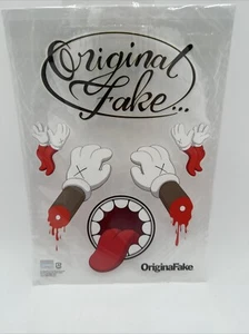 Kaws OriginalFake Medicom Hands Sticker Sheet Brand New Sealed - Picture 1 of 11
