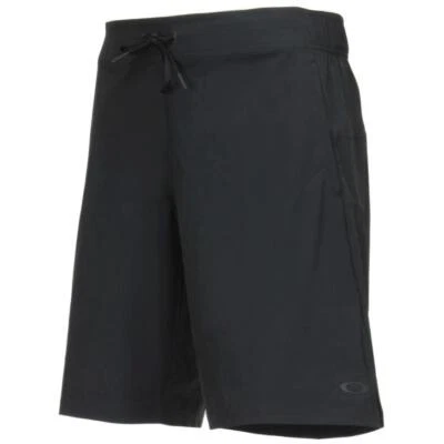 Oakley Icon Woven Short Mens Size L Large Blackout Casual Gym Black Shorts - Image 1 of 3