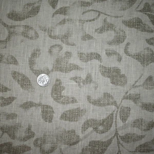 Rose Tarlow TRIESTE — OLIVE/SPANISH MOSS 100% Hemp Fabric 2.86 yds LARGE REMNANT - Picture 1 of 14