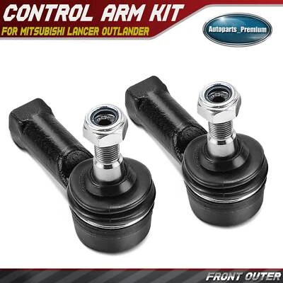 2x Extremo de varilla de amarre exterior para Mitsubishi Lancer 08-17 Outlander 07-19 Outlander Sport Foto 1 de 4