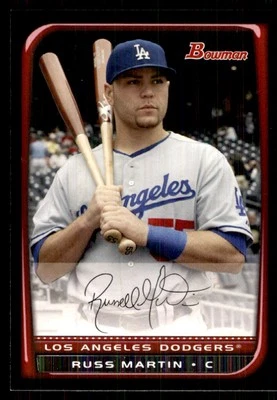 2008 Bowman Russell Martin Los Angeles Dodgers #168 - Image 1 of 2