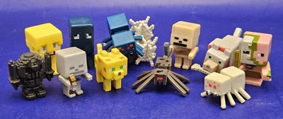 Minecraft Bolsa Ciega Serie Mixta 1" Mini Figura Lote de 11 SUELTAS Majong  Foto 1 de 4