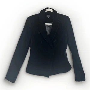 Bardot Velvet Blazer Womens US 6 Black Equestrian Riding Jacket Academia Classic - Picture 1 of 8