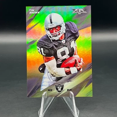 Topps Fire 2015 - Tim Brown #2 dorado/299 Oakland Raiders Foto 1 de 2