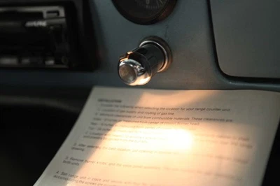 Porsche 356 911 912 Cigarette Lighter with Road map Light... Very Cool!!! - Image 1 of 4