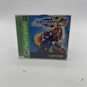 Mega Man X4 Sony PlayStation 1 1997 PS1 Greatest Hits - Bild 1 von 5