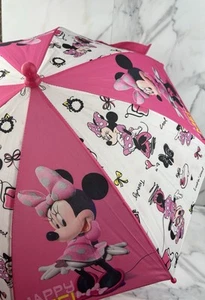 Kids' Character Umbrella Minnie Mouse “Happy To Be Me and Lookin Good” Pink - Picture 1 of 18