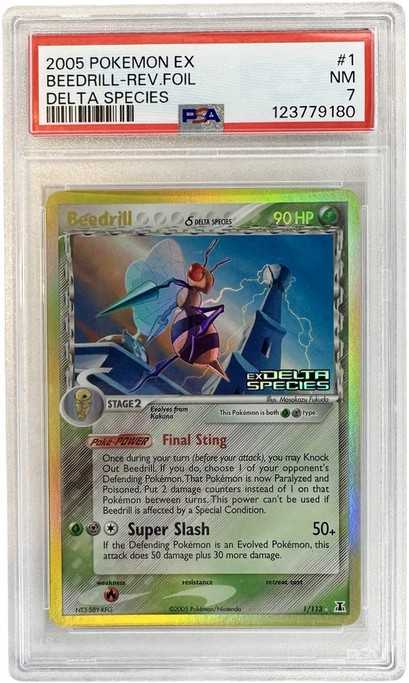 Beedrill (Delta Species) 1/113 Delta Species Reverse Holo - Image 1 of 1