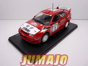 RVQ14 Voiture Rallye 1/24 SALVAT Models : MITSUBISHI Lancer Evo VI 1999 #1 Makin - Imagen 1 de 8