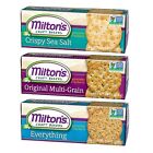 Milton's Craft Bakers Gourmet Crackers Variety Bundle Multi-Grain Everything ...