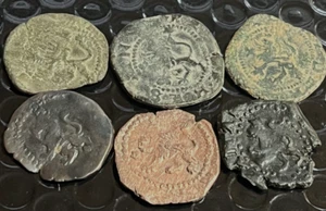 Cincin19,LOTES,6 Monedas de II Cuartos ,de Felipe II - Imagen 1 de 6