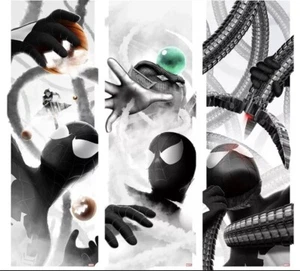 Spider-Man Vs. JUEGO COMPLETO DE 3 JUEGOS Variante BNG Ben Harman Impreso en Mano LE/100 - Imagen 1 de 1