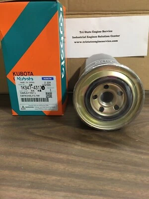 GENUINE OEM KUBOTA FUEL FILTER 1K947-43170 1K947-43172 - Image 1 of 2