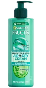 Garnier Fructis Aloe Air Dry Anti Split Ends Hydration Cream Leave in 400 Ml - Picture 1 of 1