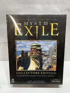 Myst III: Exile Big Box Collector’s Edition (Windows/Mac, 2001) Brand NEW Sealed - Picture 1 of 7