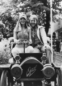Benny Andersson & Anni-Frid Lyngstad 6"x4" Photo- ABBA *8-100% to Cancer Charity - Picture 1 of 1