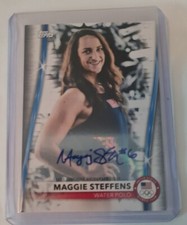 2021 Topps U.S. Olympic Team Autograph Silver Maggie Steffens /189