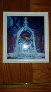 Diamond painting The Rose - complete and framed  - Picture 1 of 1