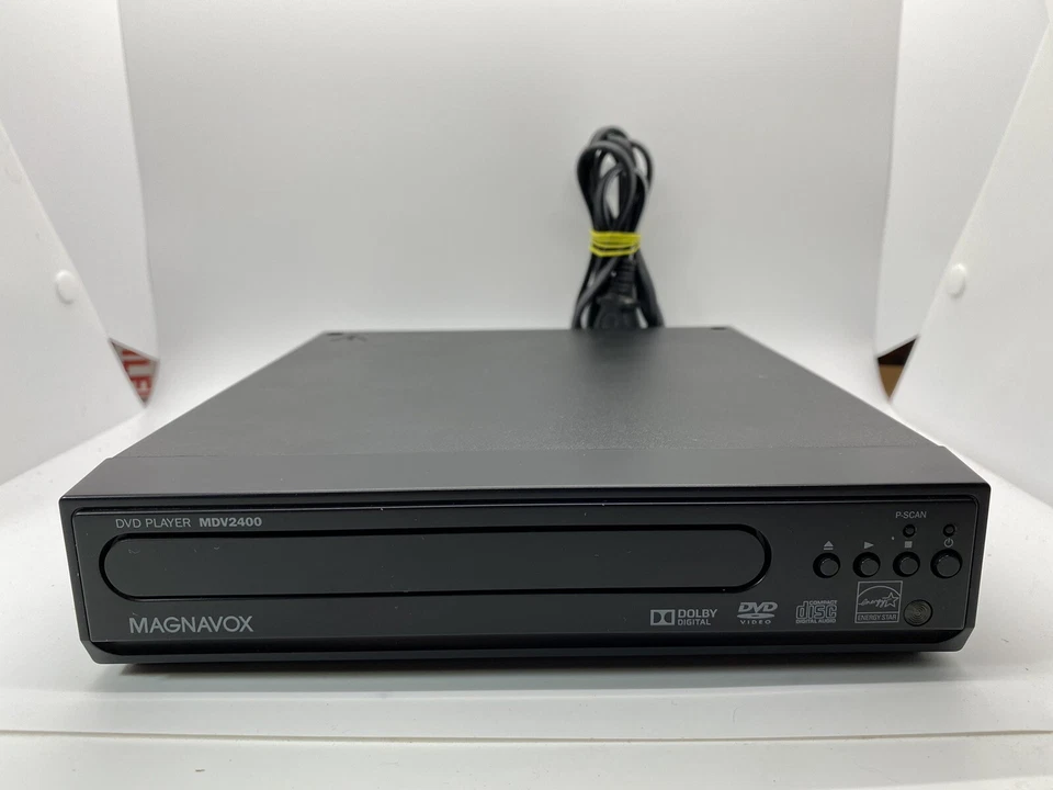 Magnavox Model MDV2400 DVD Video Player Dolby Digital Component/RCA *Tested* - Image 1 of 4