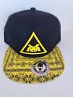Ufo Graphic Hats  Snapback Cap Bio Merch Black Hat With Yellow Graphic