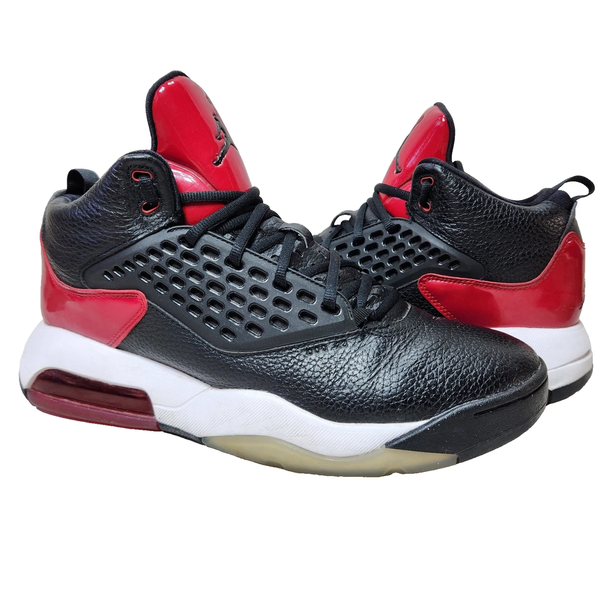 NIKE Air Jordan Maxin 200 Sz 11.5 Black Gym Red 2020 CD6107-016 | eBay