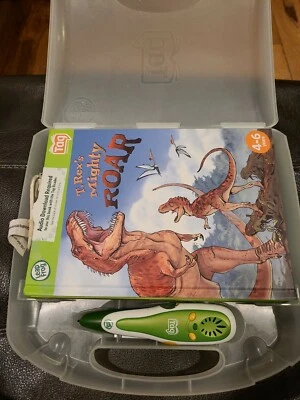 Huge LeapFrog Tag Lot 6 Books & Pen Stylus Reader & Carrying Case Ships Free! - Image 1 of 4