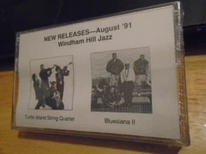 SEALED RARE PROMO Windham Hill Jazz CASSETTE TAPE Bluesiana II DR JOHN Fathead ! - Picture 1 of 2