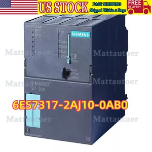 Nueva CPU Siemens 6ES7 317-2AJ10-0AB0 6ES7317-2AJ10-0AB0 SIMATIC S7-300 317-2DP - Imagen 1 de 6