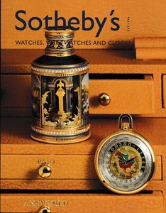 Sotheby's Watches, Wristwatches and Clocks, New York, June 19, 2001 - Picture 1 of 7