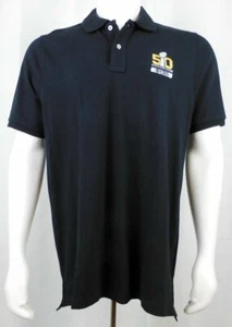Tailorbyrd Super Bowl 50 Polo Shirt CBS Men's Black Short Sleeve Size XL - Picture 1 of 8