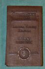 Vintage Job Ticket Industrial Traing Institute Handbook 1940