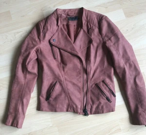 Only Vintage Lederimitatsjacke Damen o. Mädchen Gr. 36 Fb: Altrosa - Bild 1 von 8