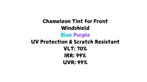Precut Chameleon Purple Blue Car Front Window Tint for C-HR 18-22 4D Hatchback - Bild 1 von 3