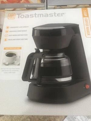 Toastmaster 5 Cup Coffee Maker New In Box W UPC Label Attached - Image 1 of 4