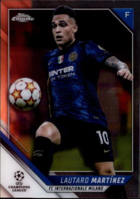 2021-22 Topps Chrome UEFA Champions League #30 Lautaro Martínez Inter Milan - Image 1 of 2