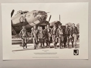 'Mission Accomplished' 390th Bom Group B-17 Limited Edition Print signed Aircrew - Picture 1 of 3