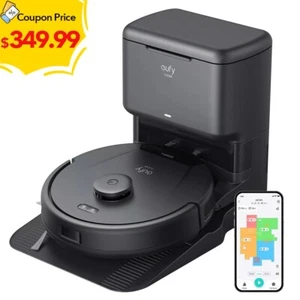 eufy L60 Robot Vacuum Cleaner w/ Self Empty Station Hair Detangling Tech 5000Pa - Picture 1 of 7