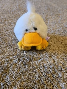 Swibco Puffkins 5" Quakster the Duck Plush With Hang Tag DOB 5-2-1997 - Picture 1 of 7