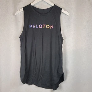 NWT PELOTON Shine Mood Black Tank Top Women's Small Shirt - Picture 1 of 5