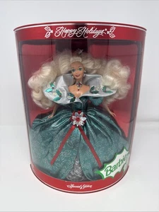 Muñeca Barbie de moda vintage 1995 Mattel Happy Holidays edición especial #14123 - Imagen 1 de 8