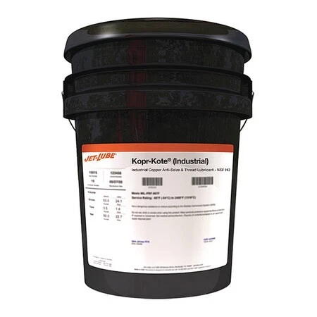 Jet-Lube 10092 compuesto antiadherente, 2,5 galones, cubo, pasta Foto 1 de 1
