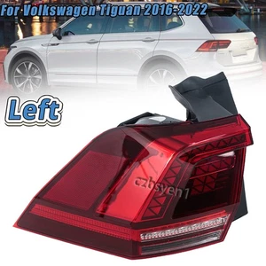 Left  LED Rear Outer Tail Light Brake Lamp For Volkswagen VW Tiguan 2017-2021 - Picture 1 of 14