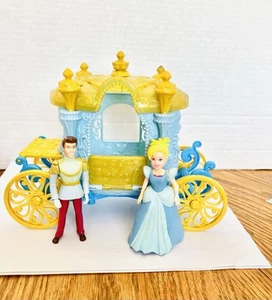 Disney Princess Little Kingdom Magiclip Cinderella’s Carriage Lesen 2013 Mattel - Bild 1 von 10