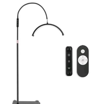 Lámpara de pie media Luna para esteticista , (Boton Off/On Directo,Leer),  - Image 1 of 4