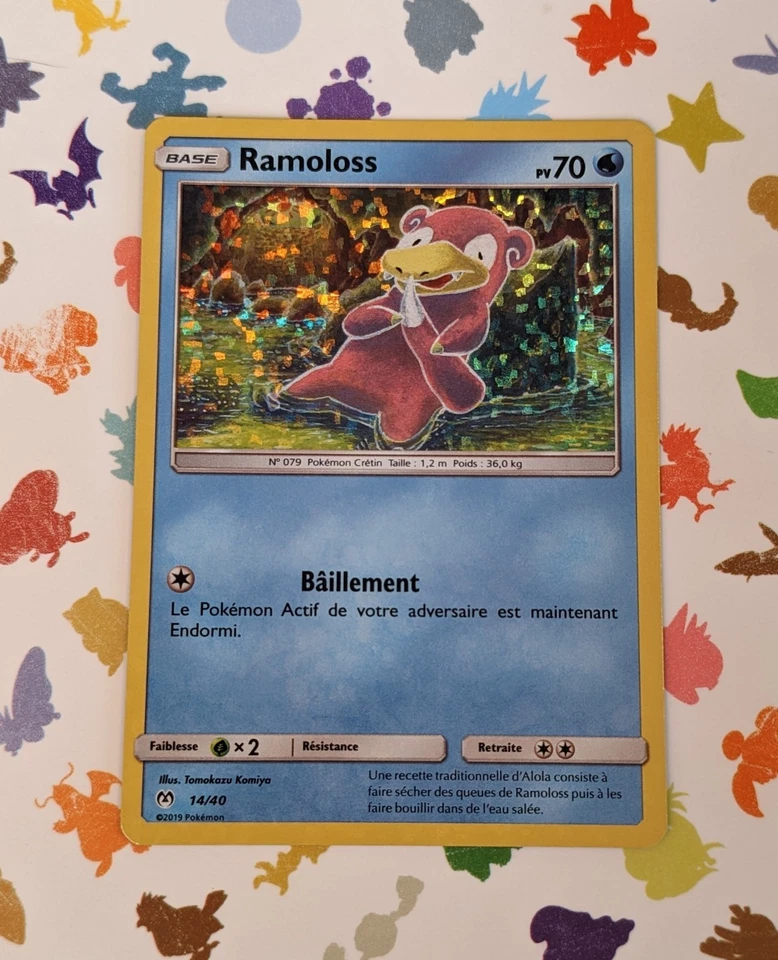 Pokemon TCG Slowpoke 14/40 McDonalds 2019 French Exclusive Holo - Image 1 of 4