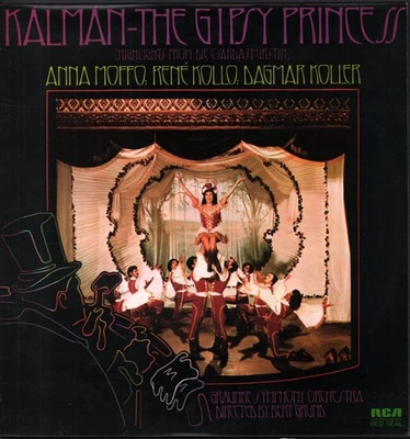 RL25167 Anna Moffo / Rene Kollo / Dagmar Koller/ Bert Grund Kalman - Gypsy - Image 1 of 3