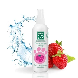MENFORSAN Strawberry Eau de Cologne  for dogs - 125ml - Picture 1 of 3