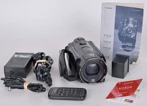 Tested Working Canon Vixia S20 HD Compact Video Camera Camcorder with Remote - Picture 1 of 14