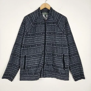 Ralph lauren vintage lauren active wear pile leggero motivo pazzo - Foto 1 di 15